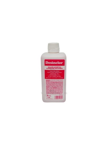 DESINCLOR CLORHEXIDINA ACUOSA 500 ML (SOLUCION 1%)