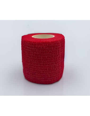 VENDA ELASTICA COHESIVA 7,5X4,5 ( COBAN 3M-1583R ) COLOR ROJO