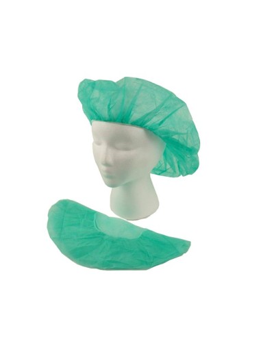 GORRO ENFERMERA VERDE (BOINA) B/100 UDS.