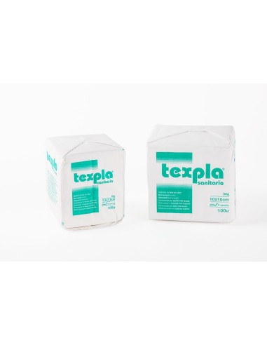 TEXPLA APOSITO 20X20 PLEG. 10X10 4C 30G  B/ 100 UDS