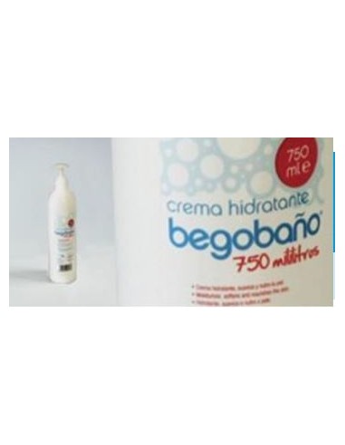 Crema hidratante 750 ML Con Dosificador ( Begobaño )