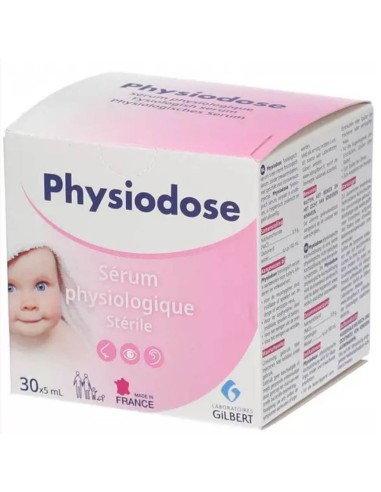 SUERO FISIOLÓGICO ESTERIL MONODOSIS PHYSIODOSE 5 ML  C/ 30 UDS