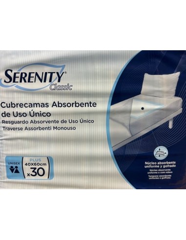 EMPAPADOR  SERENITY CLASSIC 60x90  PQ/30 UDS