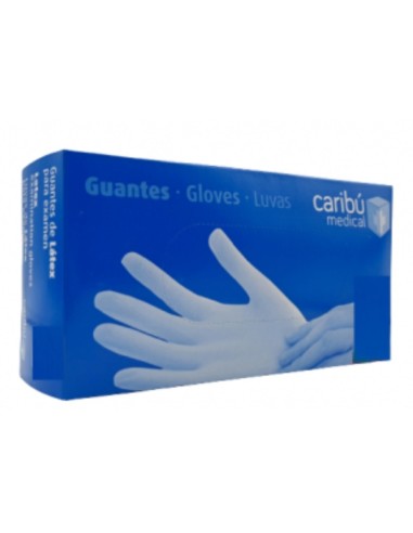 GUANTE LATEX AMBIDIESTRO T/GRANDE C/100 PRE-EMPOLVADO ( 894CS-1003-C)